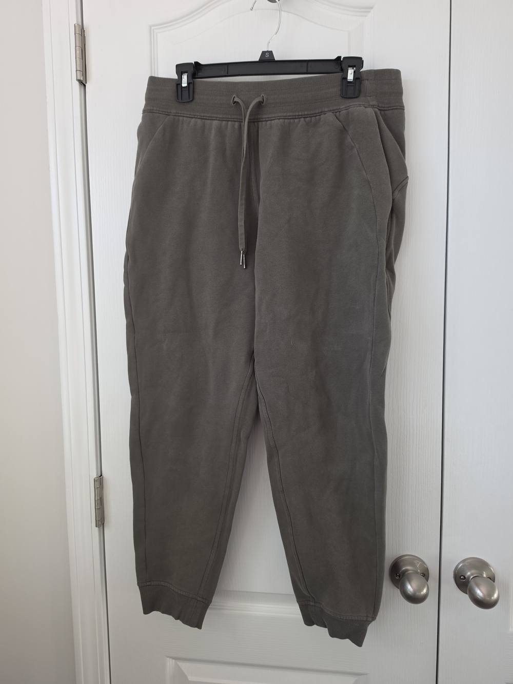 lululemon athletica Olive Drawstring Joggers Sz 10 Scuba